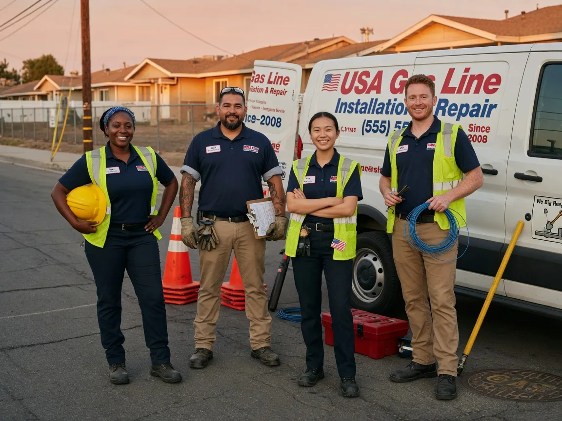 Gas Line Installation company in Dequincy, LA